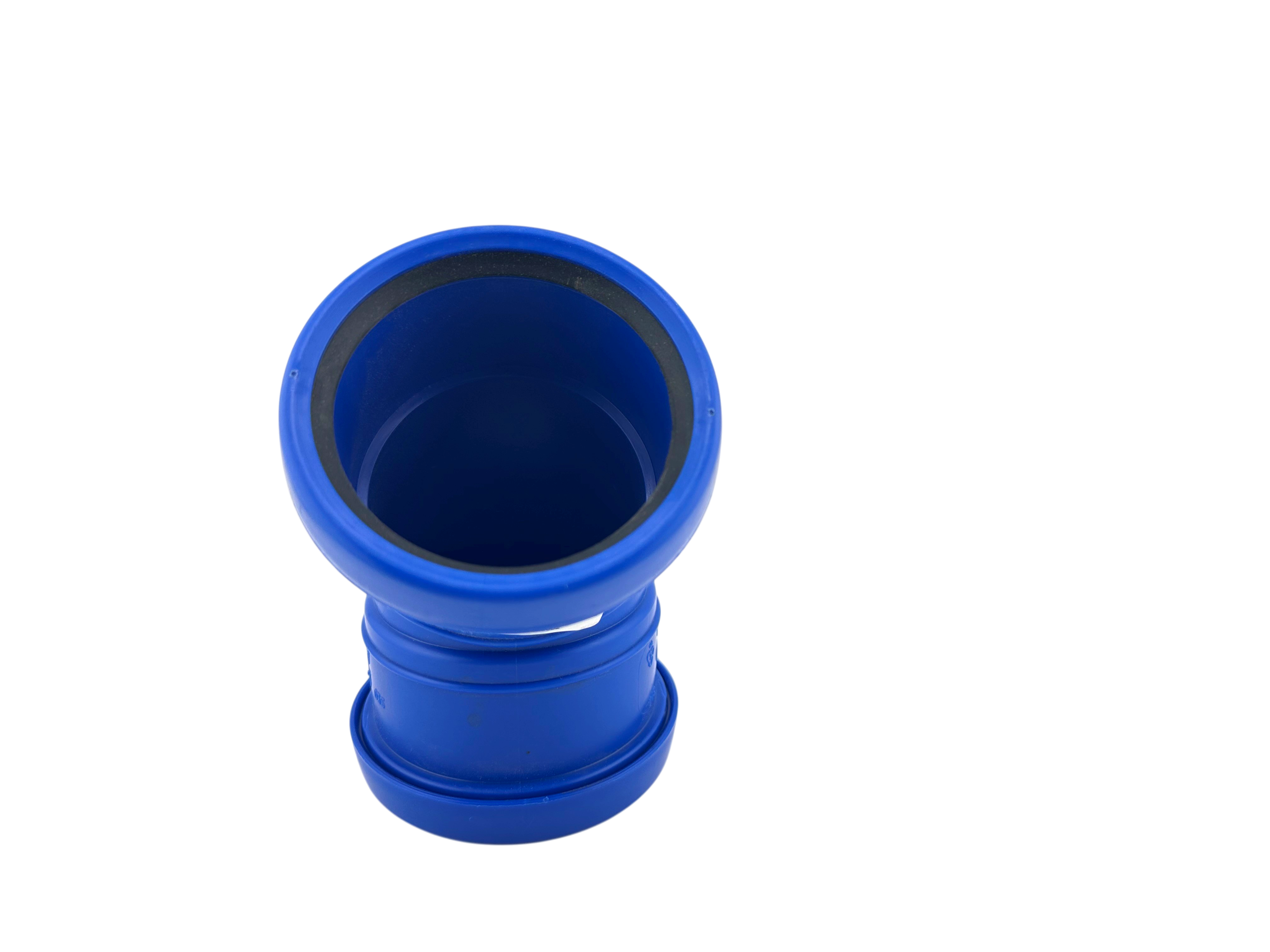 Bogen PP-blau 45Grad 50mm
